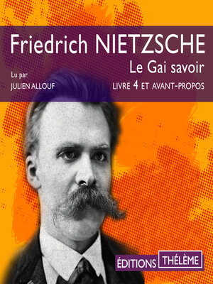 cover image of "Le Gai Savoir, Avant-Propos et Livre 4"